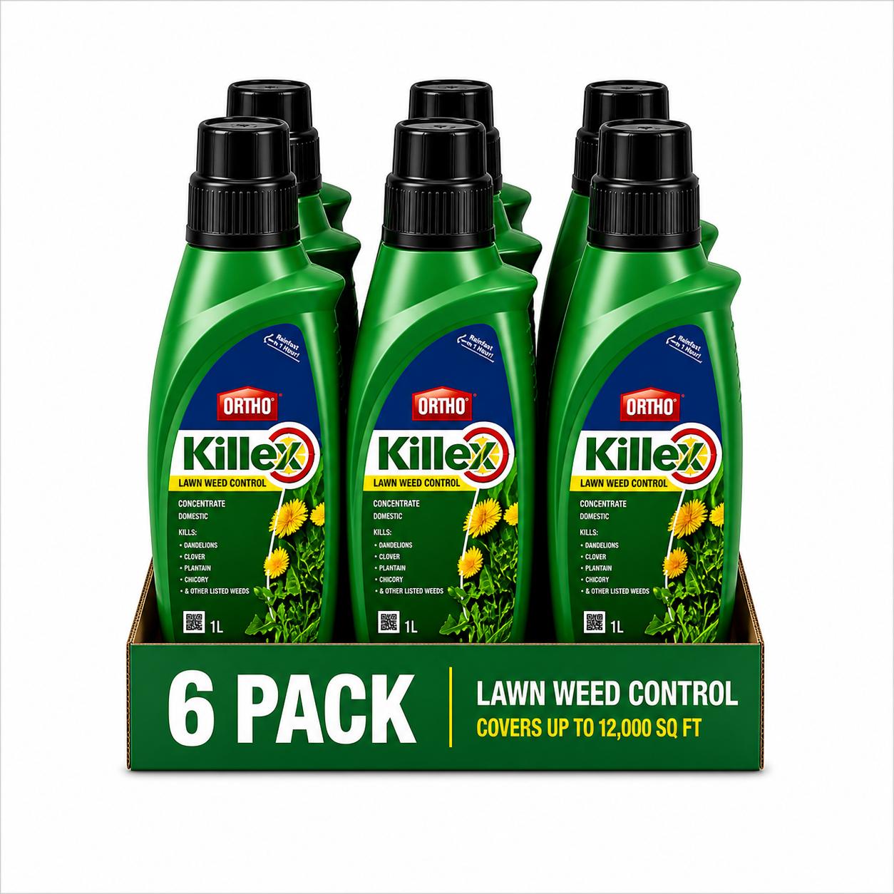 herbicide killex Ortho Killex Lawn Weed Control 1L (6 Pack) – Concentrate Weed Killer f – 1  Stop Lawns