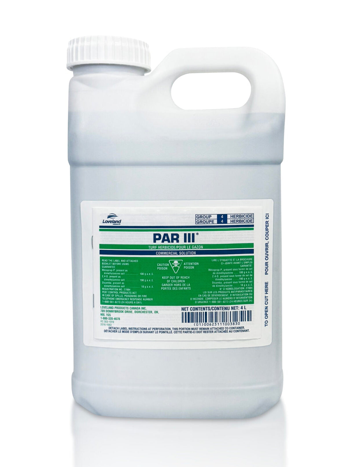 PAR3 Herbicide 4L — Professional Lawn Weed Control